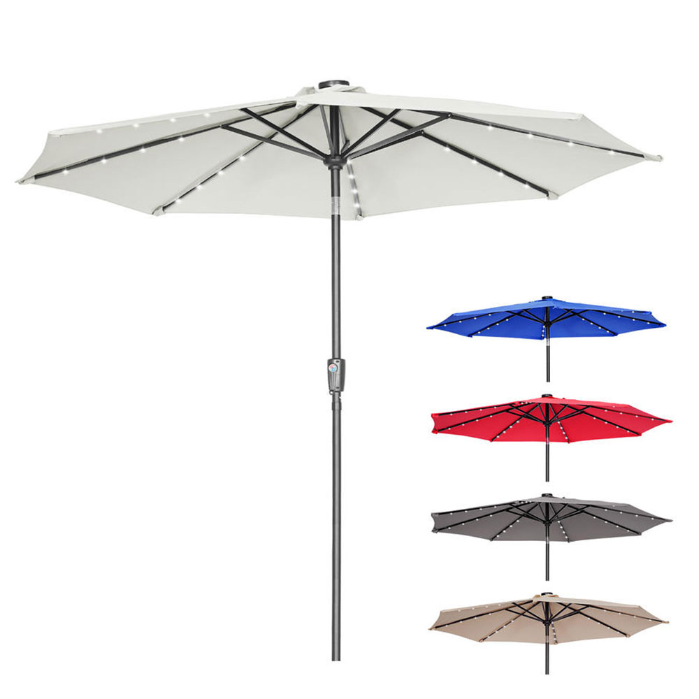 Umb 010 Solar Led Umbrella Glory Leisure 