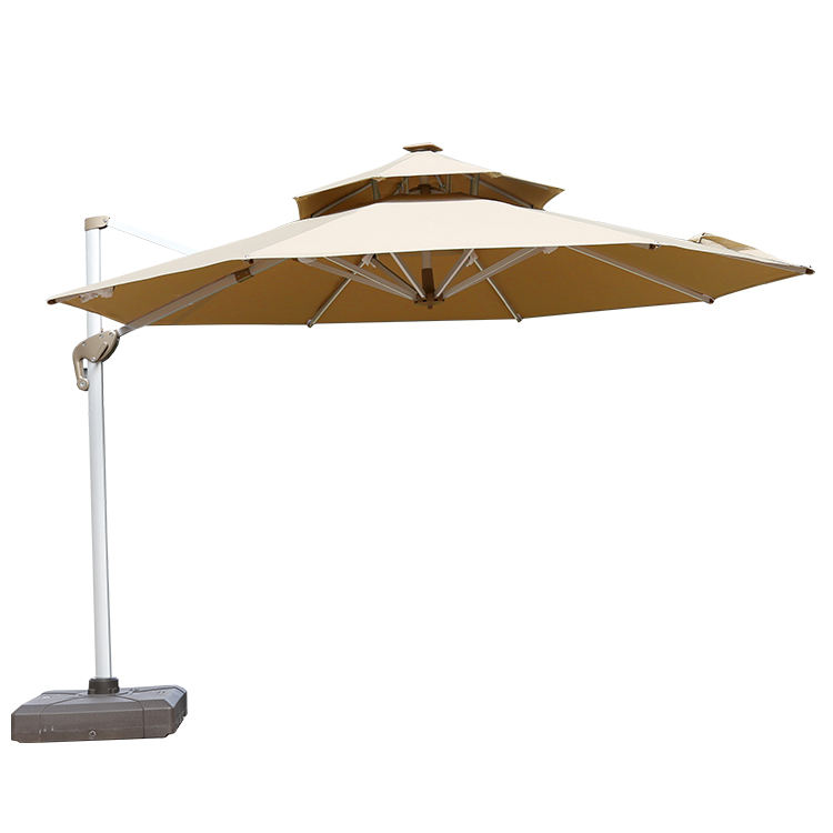 Parapluie romain double dessus UMB-048