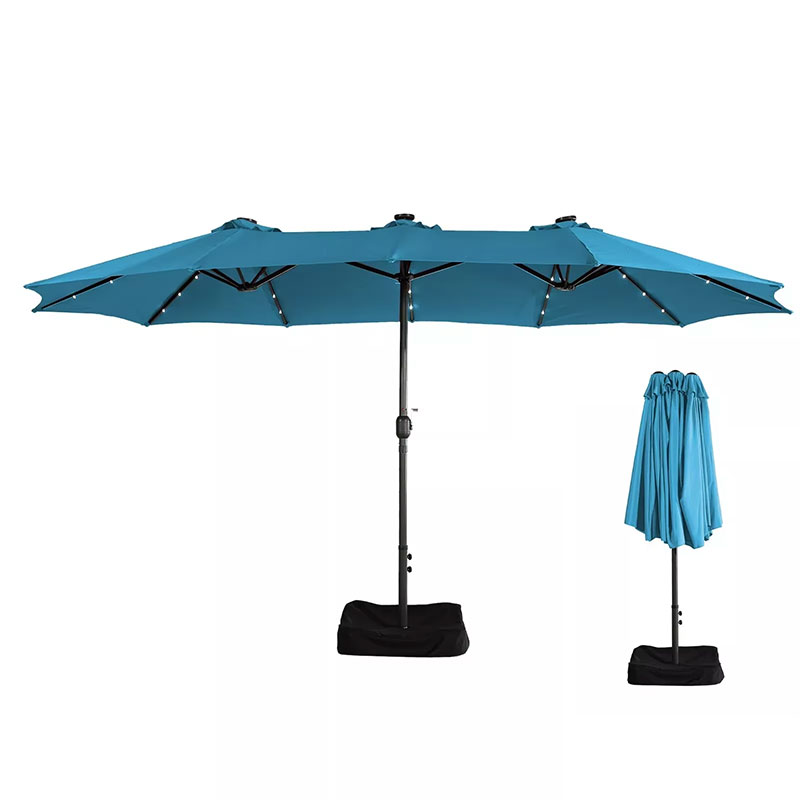 Double Sided Umbrella with Lights UMB-059