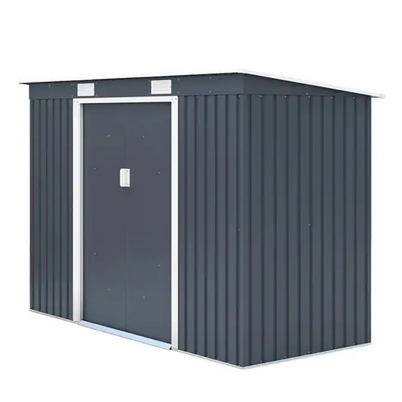 Pent Metal Shed Storage Garden House GTP-001