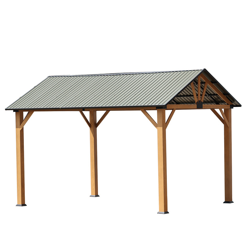 Aluminum Wood Grain Canopy GZB-050