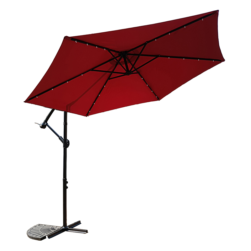 Banana Umbrella with Solar LED UMB-037