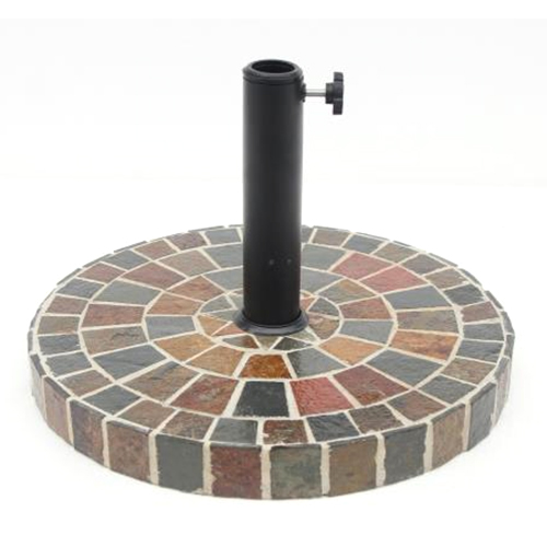 15kg Cement Umbrella Base Covered with Tiles UMB-M-013