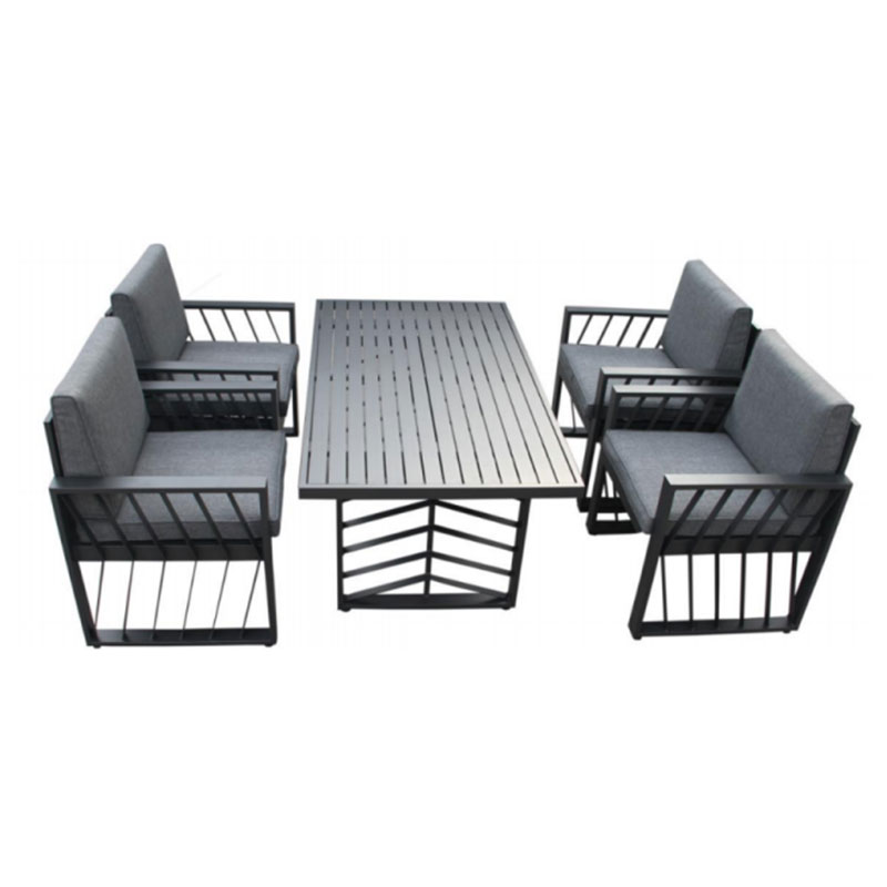 Aluminum Conversation Furniture Set Garden Chair and Table Set FNT-062