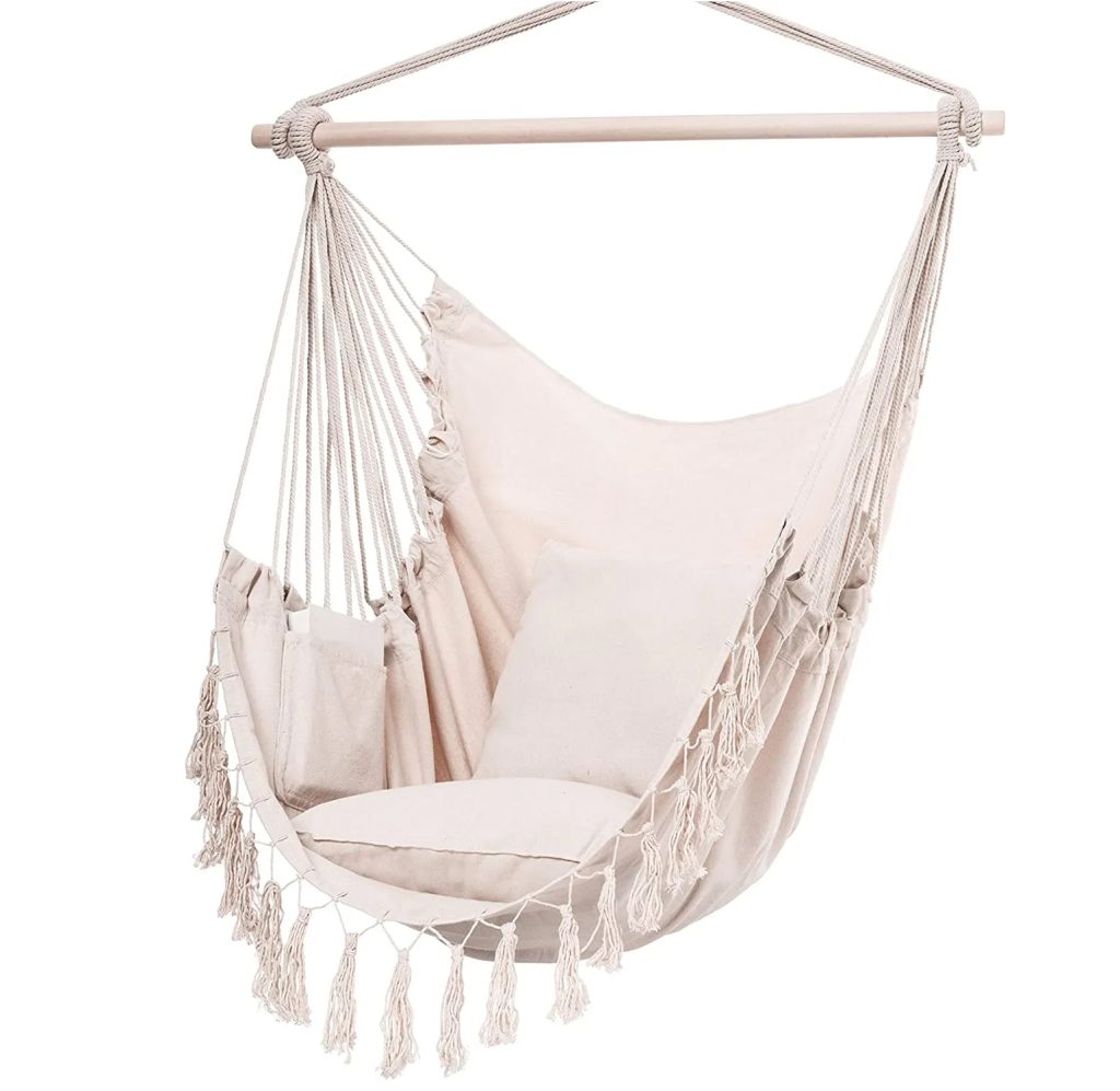 Hammock Chair with Tassels Hanging Rope HAG-004