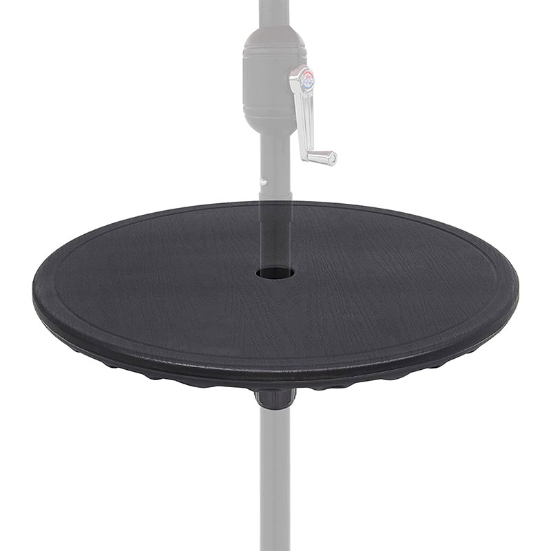 Adjustable Umbrella Table All Weather Outdoor Round Table UMB-T-002